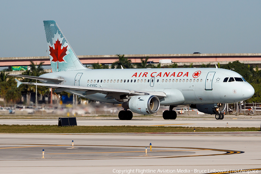 Air Canada Airbus A319-114 (C-FYKC) | Photo 158062