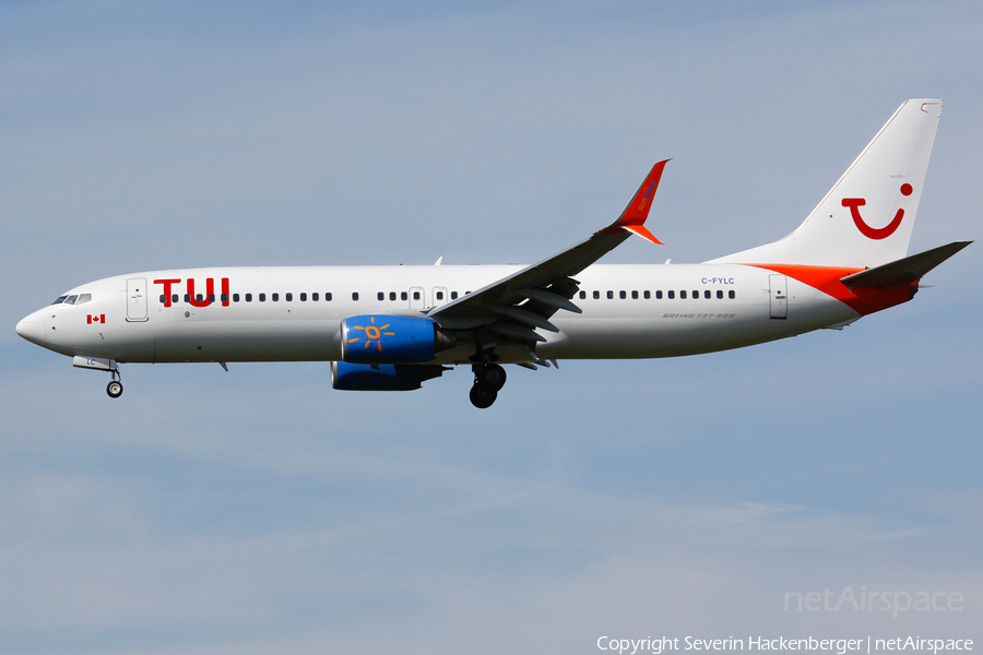 TUI Airlines Netherlands (Sunwing) Boeing 737-8BK (C-FYLC) | Photo 237763