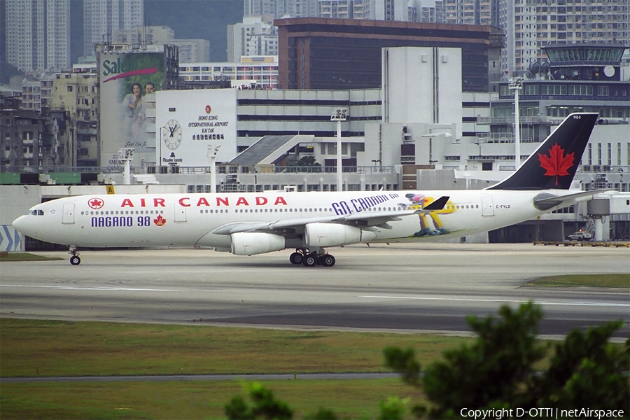 Air Canada Airbus A340-313X (C-FYLD) | Photo 291335