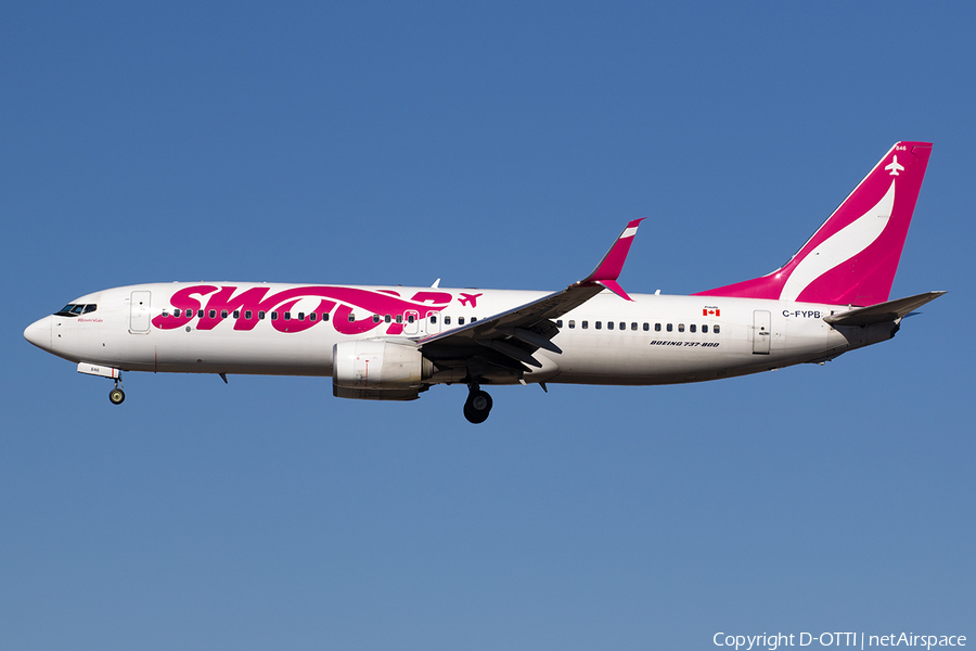 Swoop Boeing 737-8CT (C-FYPB) | Photo 550556