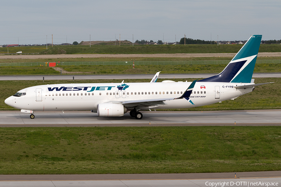 WestJet Boeing 737-8CT (C-FYPB) | Photo 175193