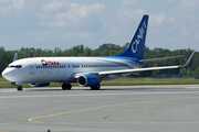 CanJet Boeing 737-8AS (C-FYQO) at  Warsaw - Frederic Chopin International, Poland