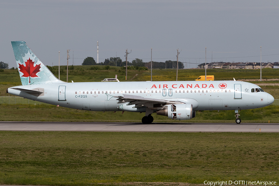 Air Canada Airbus A320-214 (C-FZQS) | Photo 175189