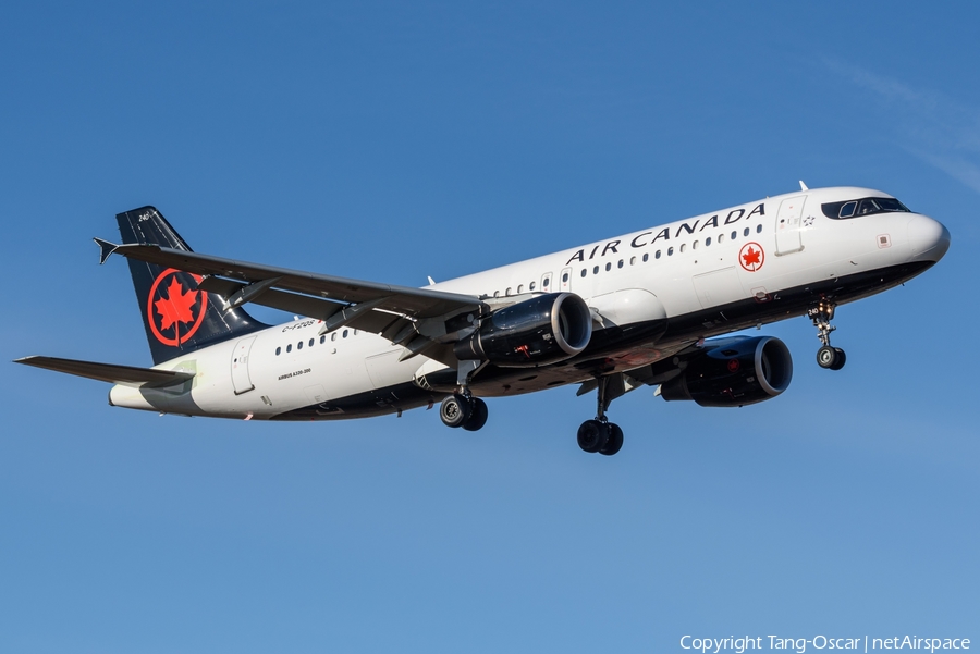 Air Canada Airbus A320-214 (C-FZQS) | Photo 283388