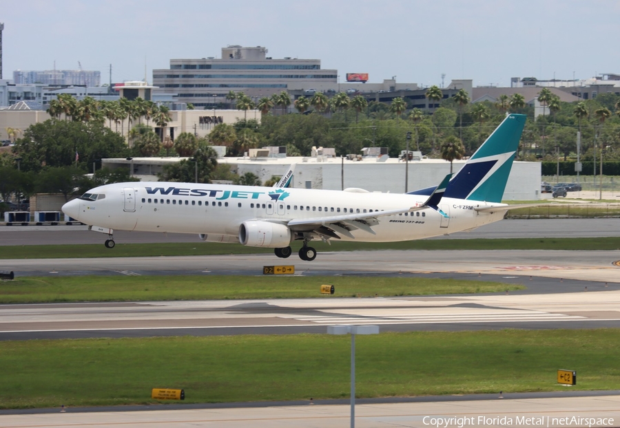 WestJet Boeing 737-8CT (C-FZRM) | Photo 542551