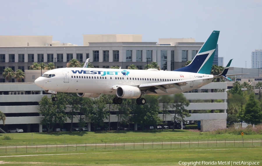 WestJet Boeing 737-8CT (C-FZRM) | Photo 559335