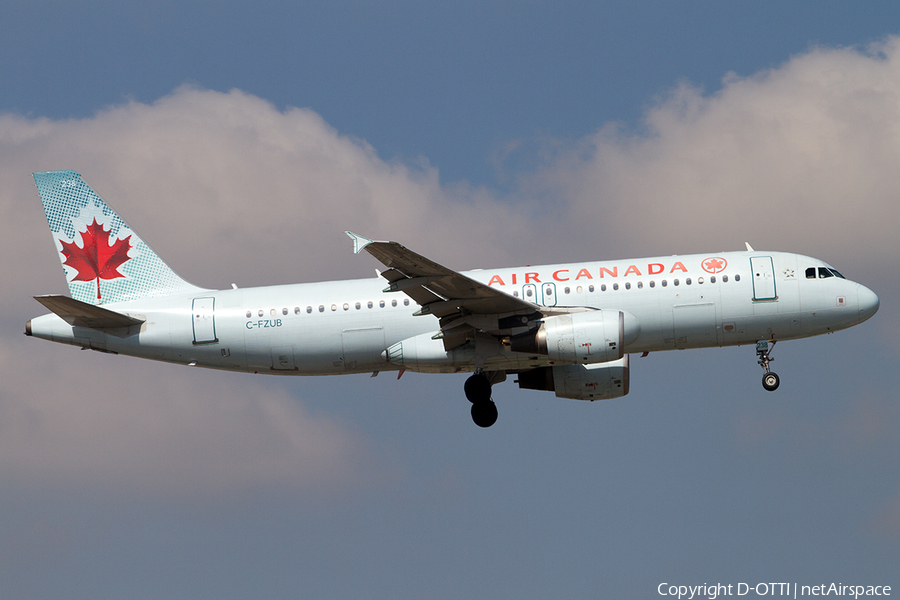 Air Canada Airbus A320-214 (C-FZUB) | Photo 453699
