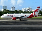 Air Canada Rouge Airbus A319-114 (C-FZUG) at  San Juan - Luis Munoz Marin International, Puerto Rico