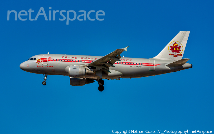 Air Canada Airbus A319-114 (C-FZUH) | Photo 361379