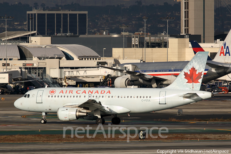 Air Canada Airbus A319-114 (C-FZUL) | Photo 35167