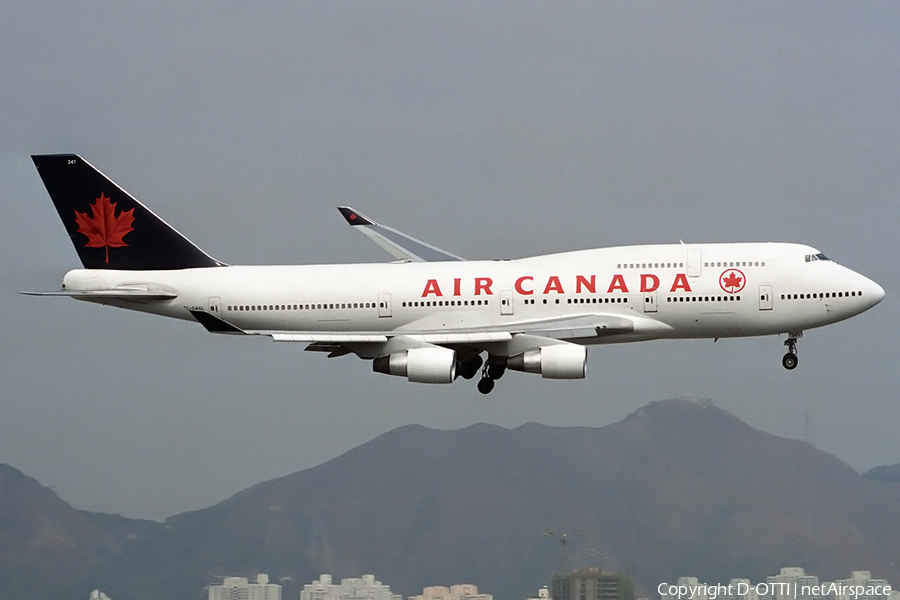 Air Canada Boeing 747-433(M) (C-GAGL) | Photo 164554