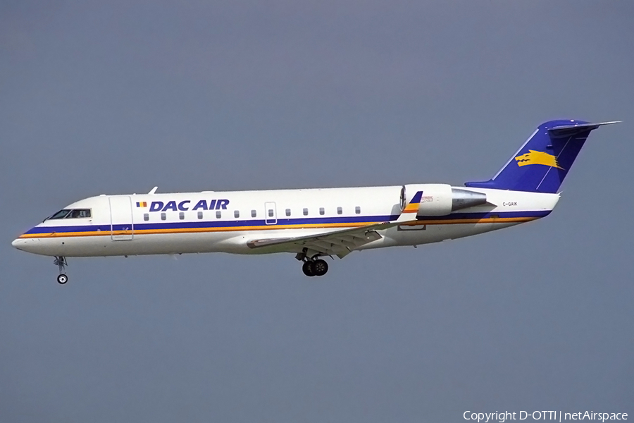 DAC Air Bombardier CRJ-200LR (C-GAIK) | Photo 260501