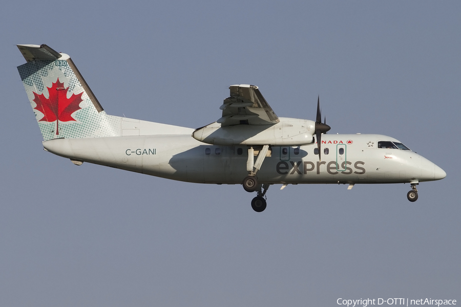 Air Canada Express (Jazz) de Havilland Canada DHC-8-102 (C-GANI) | Photo 440694