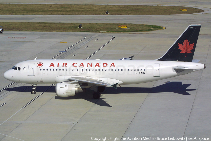 Air Canada Airbus A319-114 (C-GAQZ) | Photo 140692