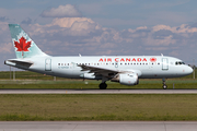 Air Canada Jetz Airbus A319-114 (C-GAQZ) at  Calgary - International, Canada