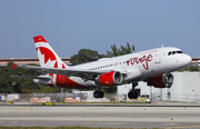 Air Canada Rouge Airbus A319-114 (C-GARJ) at  Ft. Lauderdale - International, United States