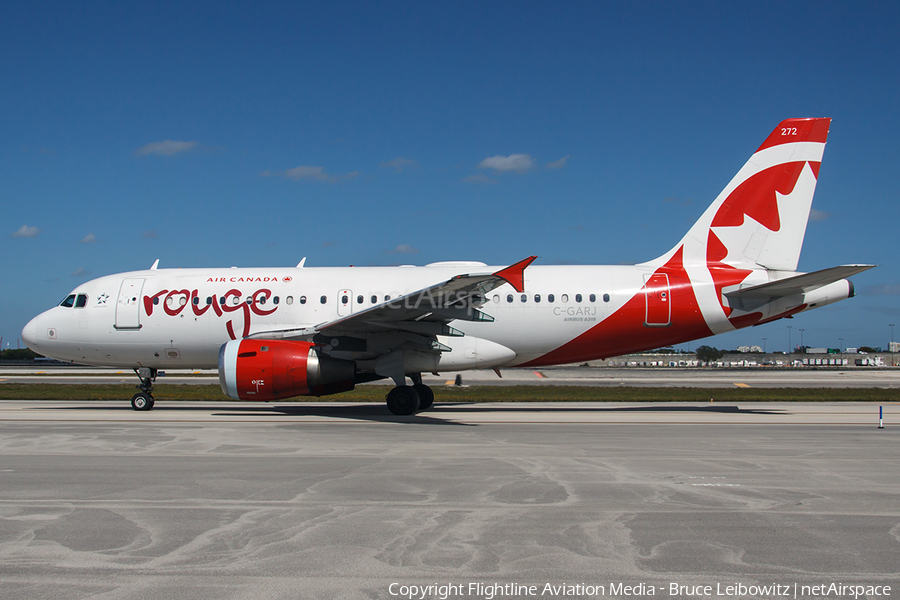 Air Canada Rouge Airbus A319-114 (C-GARJ) | Photo 158513