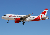 Air Canada Rouge Airbus A319-114 (C-GARJ) at  Las Vegas - Harry Reid International, United States