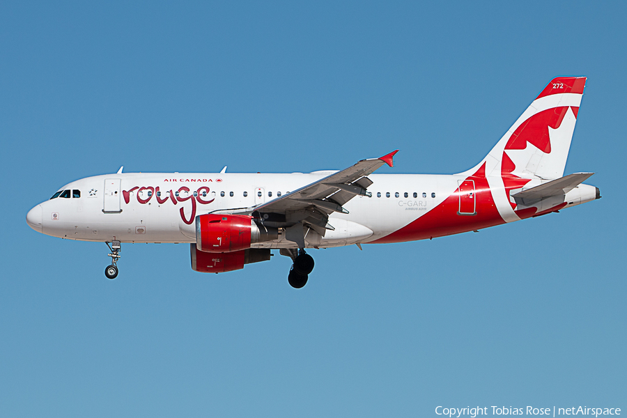 Air Canada Rouge Airbus A319-114 (C-GARJ) | Photo 275101