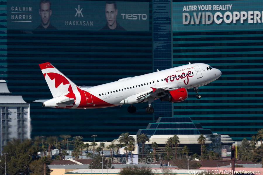 Air Canada Rouge Airbus A319-114 (C-GARO) | Photo 479413