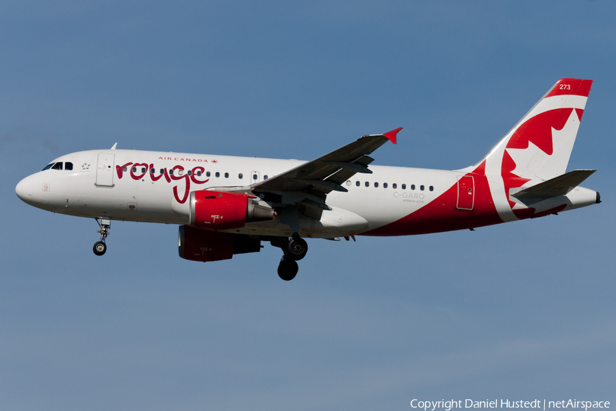 Air Canada Rouge Airbus A319-114 (C-GARO) | Photo 415030