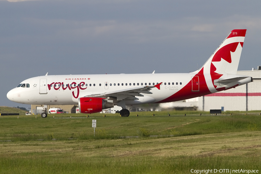 Air Canada Rouge Airbus A319-114 (C-GARO) | Photo 445064