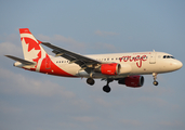 Air Canada Rouge Airbus A319-114 (C-GARO) at  Toronto - Pearson International, Canada