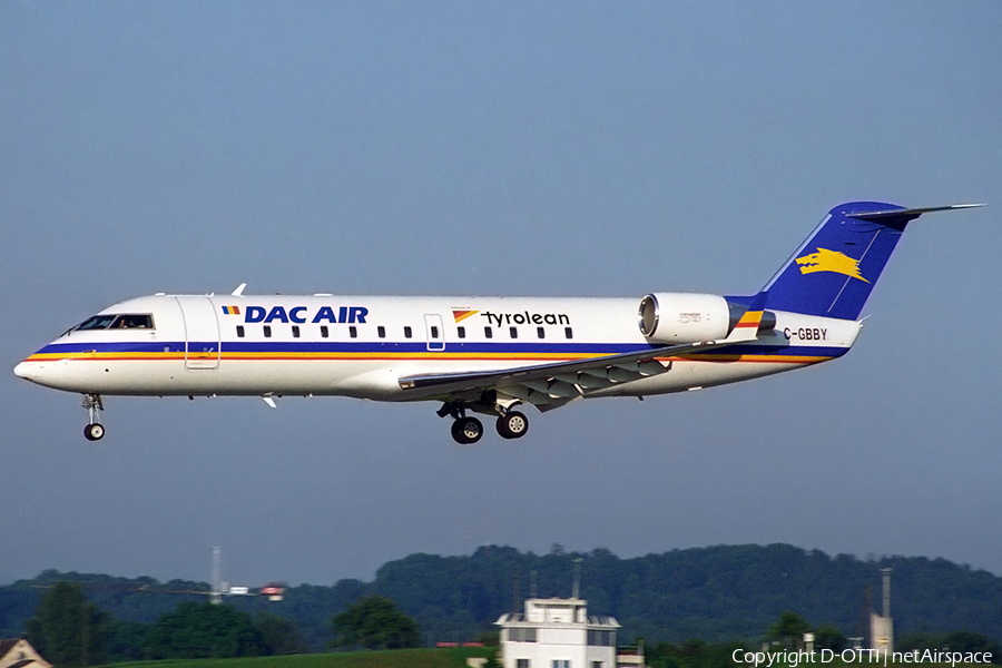 DAC Air Bombardier CRJ-100LR (C-GBBY) | Photo 265719