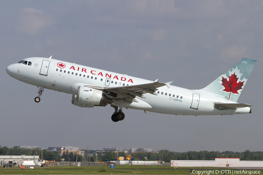 Air Canada Airbus A319-114 (C-GBHN) | Photo 441485