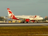 Air Canada Rouge Airbus A319-114 (C-GBHR) at  Miami - International, United States