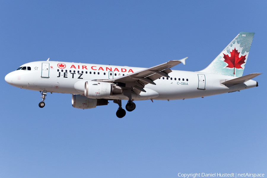 Air Canada Jetz Airbus A319-114 (C-GBIA) | Photo 477558