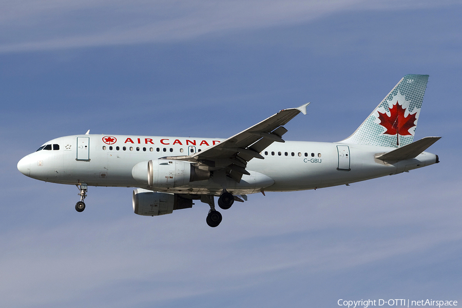 Air Canada Airbus A319-114 (C-GBIJ) | Photo 279921