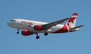 Air Canada Rouge Airbus A319-114 (C-GBIJ) at  Tampa - International, United States