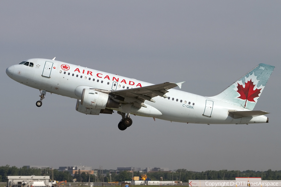 Air Canada Airbus A319-114 (C-GBIK) | Photo 441210
