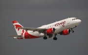 Air Canada Rouge Airbus A319-114 (C-GBIN) at  Ft. Lauderdale - International, United States