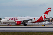 Air Canada Rouge Airbus A319-114 (C-GBIN) at  Miami - International, United States