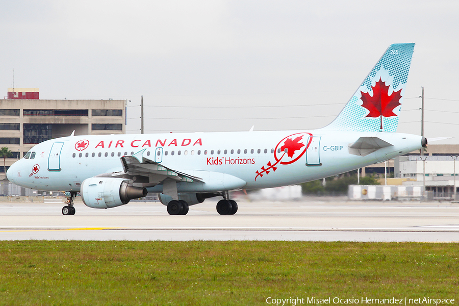 Air Canada Airbus A319-114 (C-GBIP) | Photo 182181