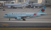 Air Canada Airbus A319-114 (C-GBIP) at  Miami - International, United States