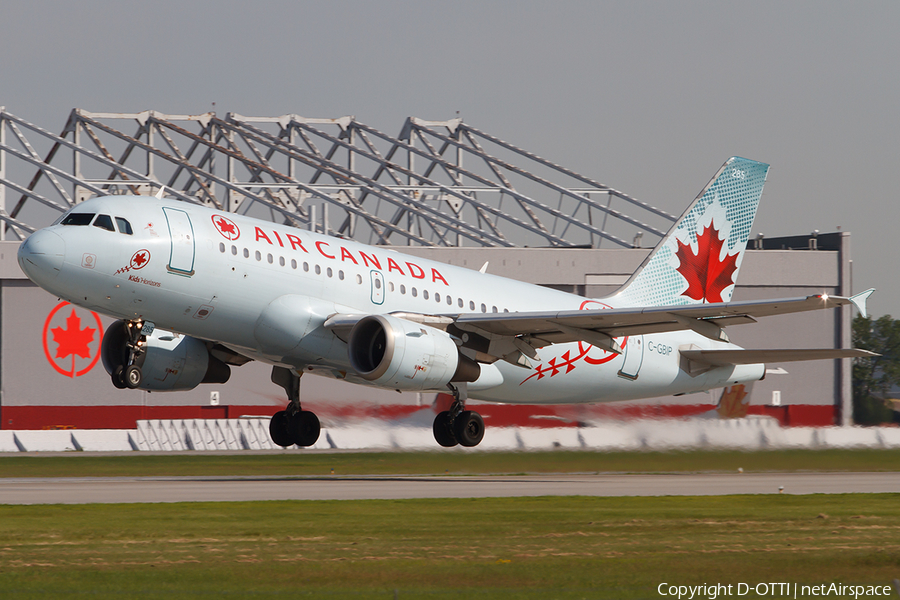 Air Canada Airbus A319-114 (C-GBIP) | Photo 441217