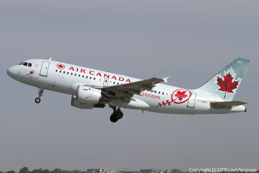Air Canada Airbus A319-114 (C-GBIP) | Photo 441218