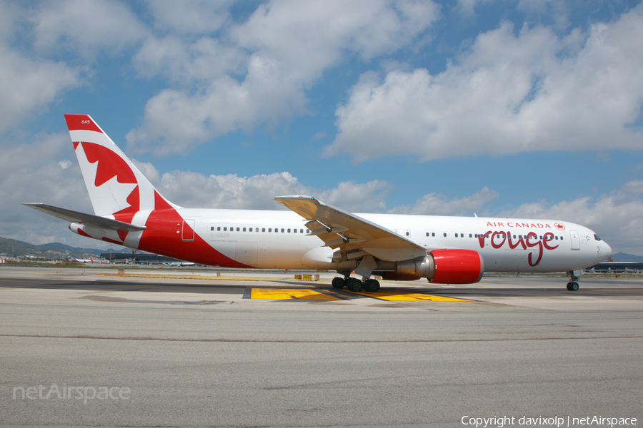 Air Canada Rouge Boeing 767-38E(ER) (C-GBZR) | Photo 365616