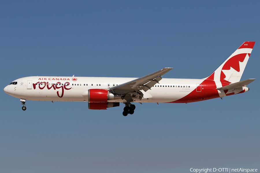 Air Canada Rouge Boeing 767-38E(ER) (C-GBZR) | Photo 201391