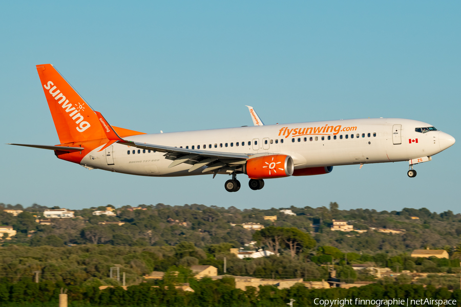 Sunwing Airlines Boeing 737-8SH (C-GBZS) | Photo 572639