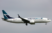 WestJet Boeing 737-8 MAX (C-GCAM) at  London - Gatwick, United Kingdom