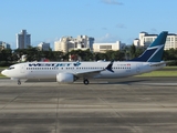 WestJet Boeing 737-8 MAX (C-GCAM) at  San Juan - Luis Munoz Marin International, Puerto Rico