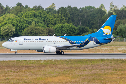 Canadian North Boeing 737-36Q (C-GCNW) at  Hamburg - Fuhlsbuettel (Helmut Schmidt), Germany