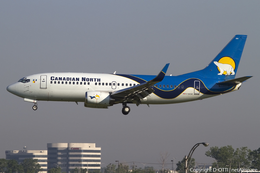Canadian North Boeing 737-36Q (C-GCNZ) | Photo 440568