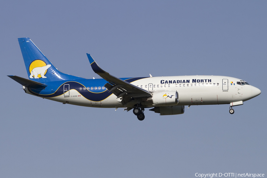 Canadian North Boeing 737-36Q (C-GCNZ) | Photo 443525