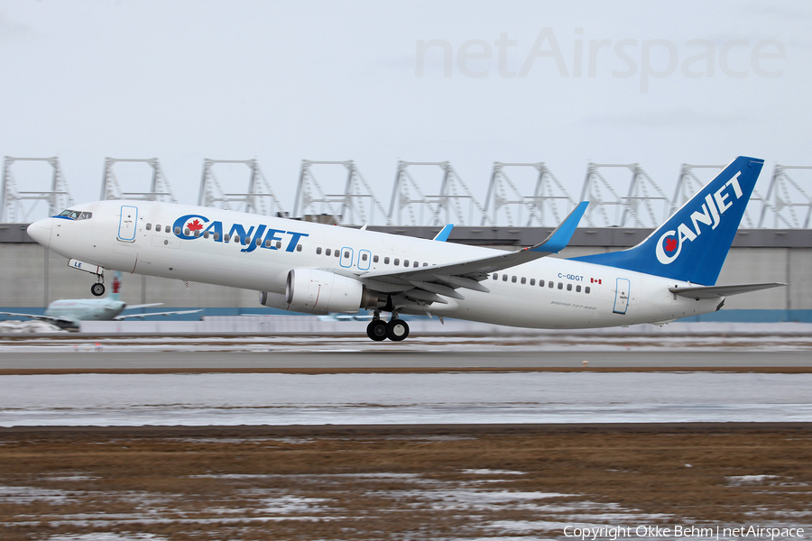 CanJet Boeing 737-8Q8 (C-GDGT) | Photo 286031