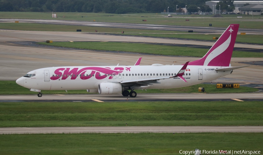 Swoop Boeing 737-8CT (C-GDMP) | Photo 357781